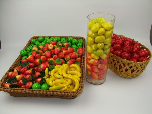 仿真水果迷你小水果模型仿真水果蔬菜套装假水果道具装饰配件